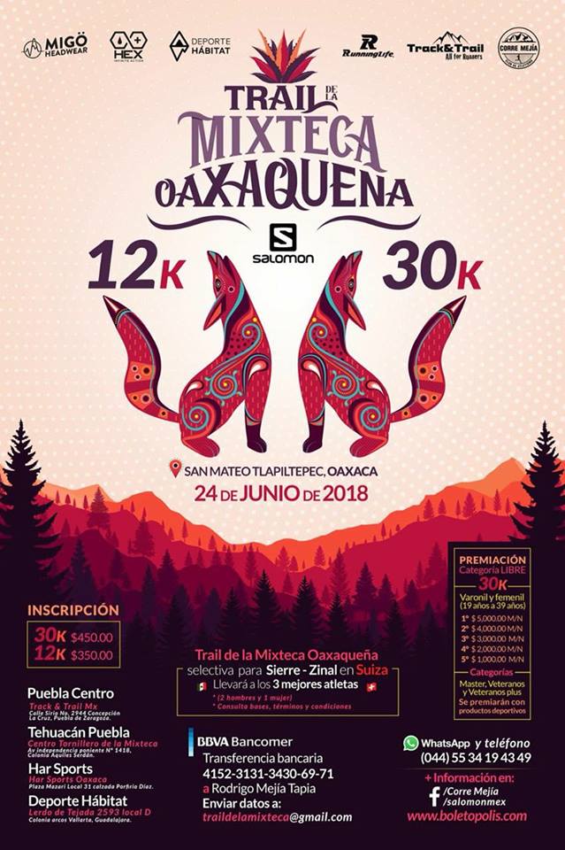 CARRERA MIXTECA OAXACA
