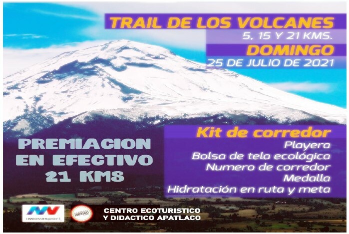 TRAIL DE LOS VOLCANES  5K ,15K, 21K – PASO DE CORTEZ  ...