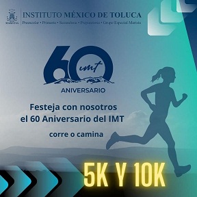 CARRERA COLEGIO MEXICO TOLUCA 60 ANIVERSARIO  CARRERA 5K Y 10K