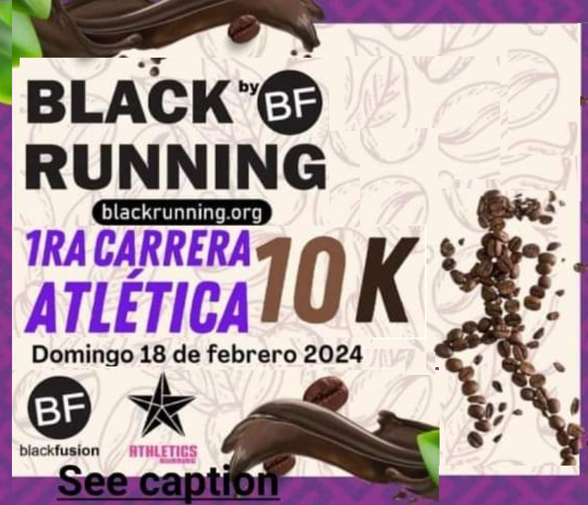 1a. CARRERA BLACK RUNNING 10K BLACK RUNNING BLACK FUSION 10K