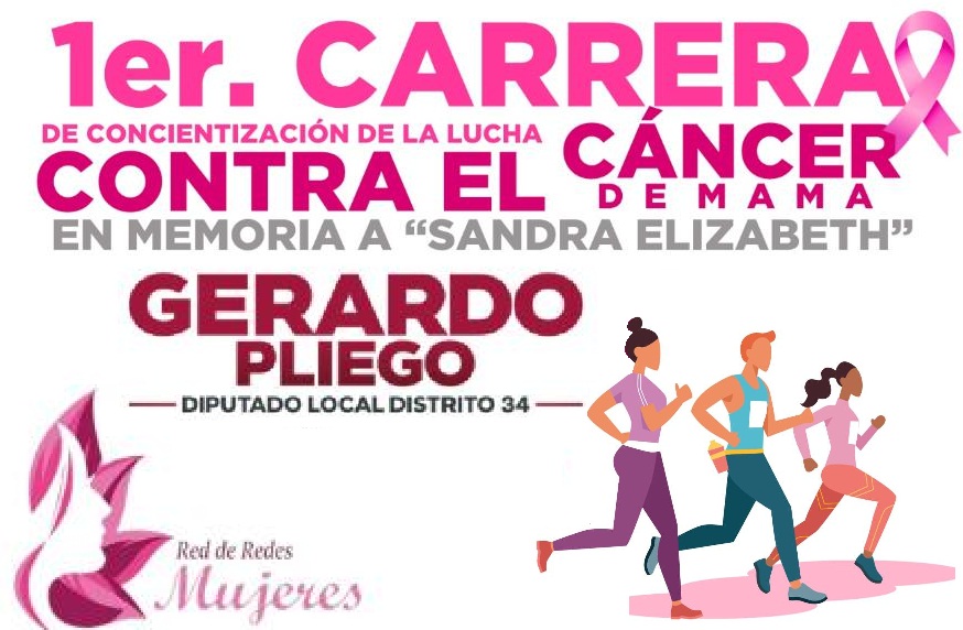 VARONIL 5K CONTRA EL CANCER DE MAMA 5K EN MEMORIA A SANDRA ELIZABETH