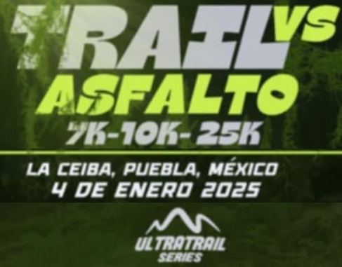 3ER TRAIL vs ASFALTO (10KM) LA CEIBA 10KM  TRAIL VS ASFALTO LA CEIBA