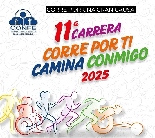 11ava.5KM. CORRE POR TI, CAMINA CONMIGO CARRERA 5K DE LA INCLUSION CONFE 2025