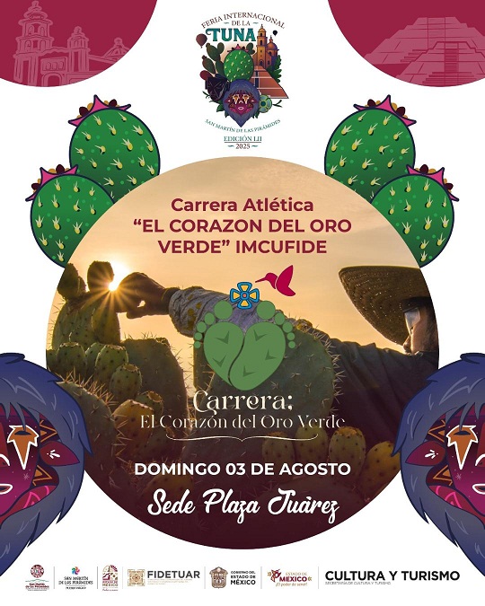 10K CARRERA EL CORAZON DEL ORO VERDE 52 FERIA INTERNACIONAL DE LA TUNA 10K