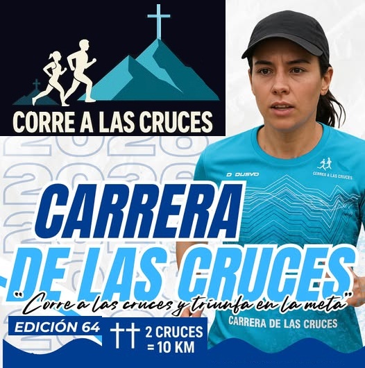 64ava. EDICION 10K LAS CRUCES 2 CRUCES 10K CARRERA LAS CRUCES 2026