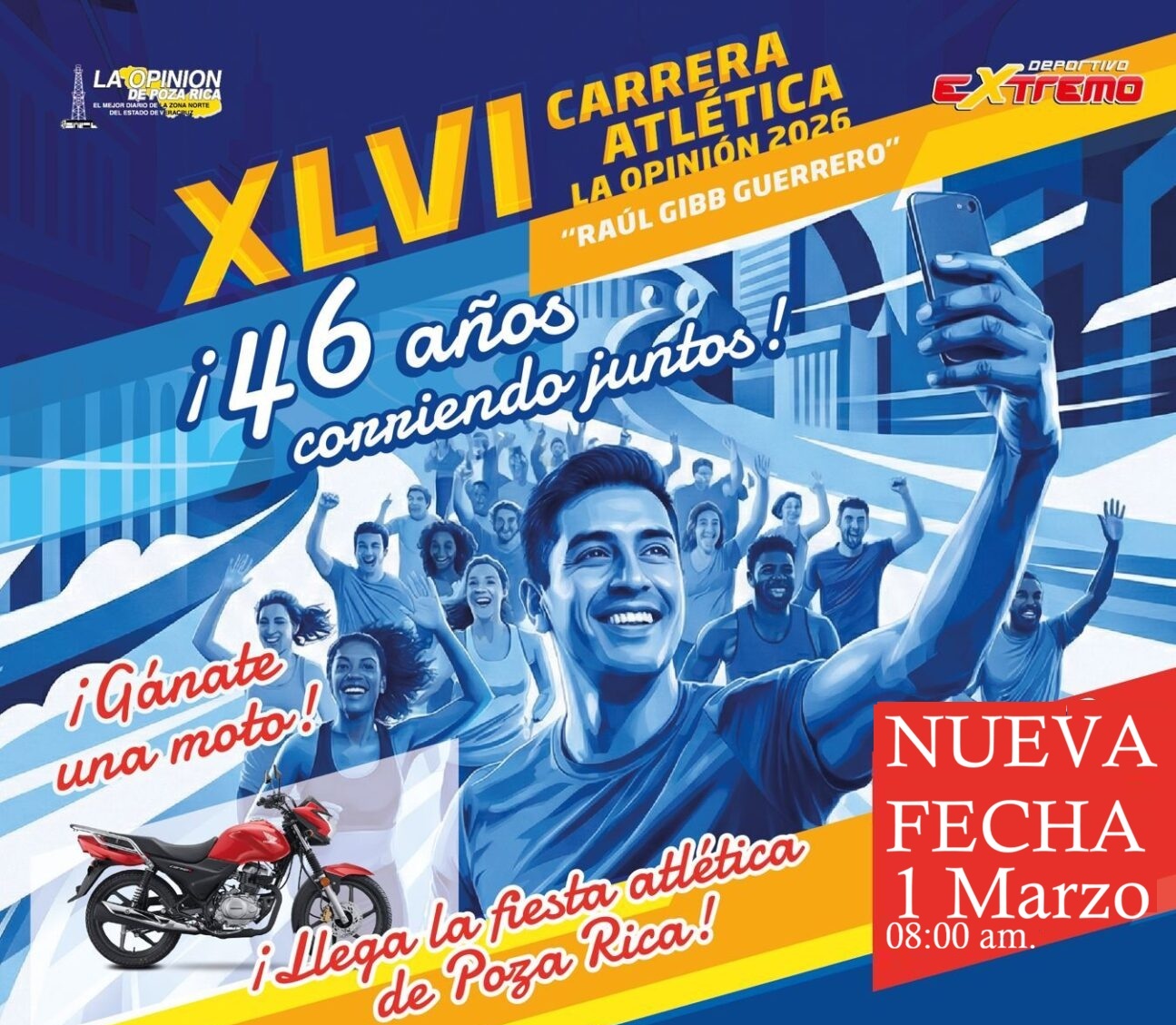 46 CAMINATA 3K LA OPINION 2026 3K RECREATIVA CARRERA LA OPINION