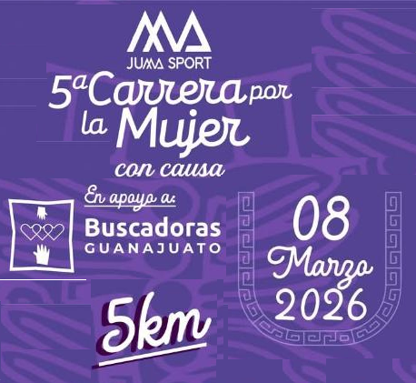 5a.CARRERA POR LA MUJER JUMA 5K CARRERA POR LA MUJER CON CAUSA 5K