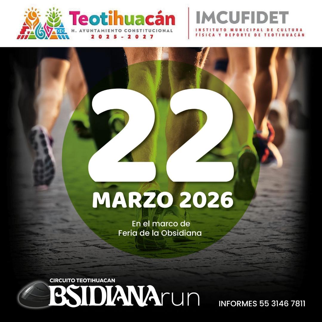 10K CARRERA OBSIDIANA RUN 2026 OBSIDIANA run. 10KM 2026