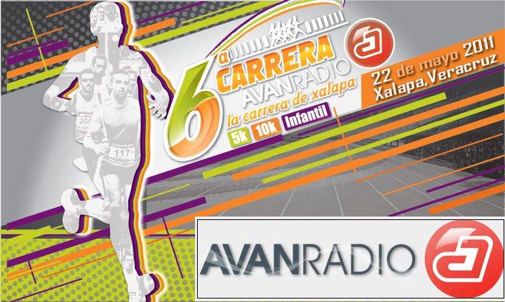6a.CARRERA AVANRADIO Carrera Atletica Avanradio 5 y 10km.