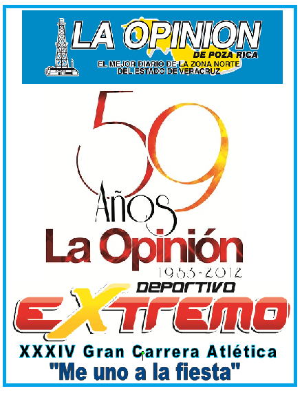 XXIII CARRERA LA OPINION 59 ANIVERSARIO, Periodico "LA OPINION"