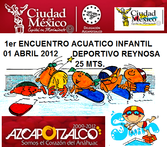 ENCUENTRO DE NATACION INFANTIL HEROES DE BARRIO 25 mts.