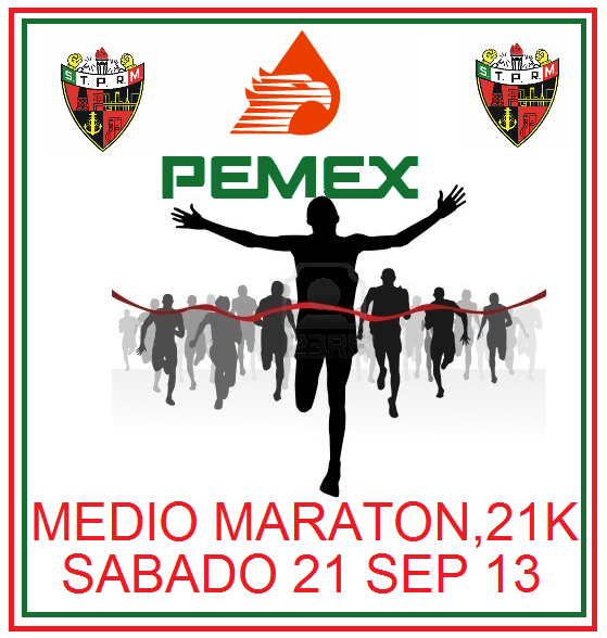 CARRERA 20K CHEQUEO PEMEX Carrera 20k Chequeo "PEMEX" Chapultepec