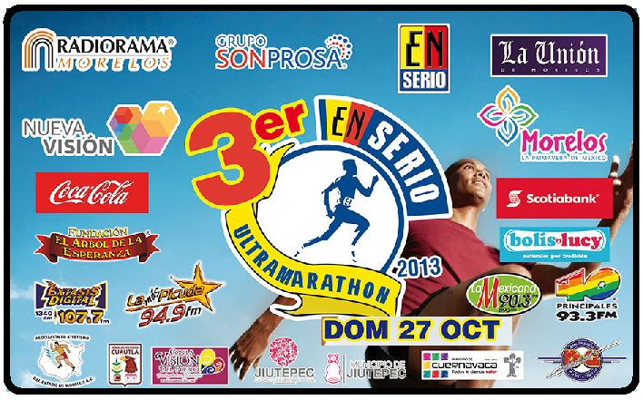 3er.ULTRAMARATHON EN SERIO 47.1KM 3er.Ultramarathon En Serio 47.1 Km. Morelos.