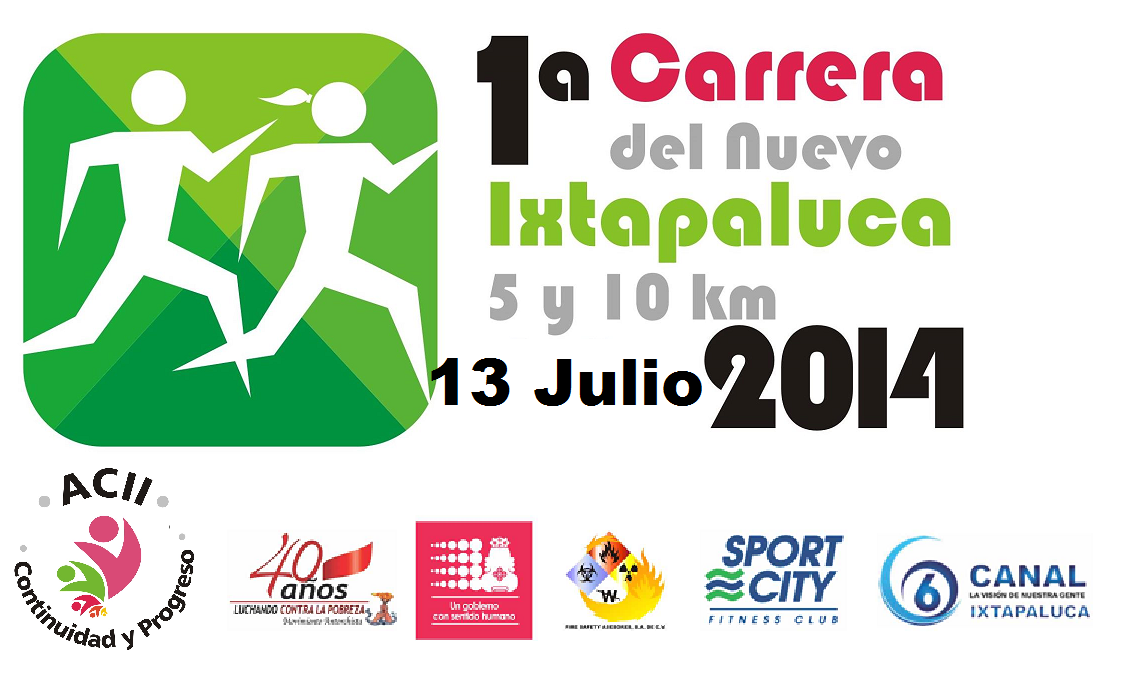 1a.CARRERA DEL NUEVO  IXTAPALUCA 10  Km. 1a.Carrera del Nuevo Ixtapaluca 10 km.