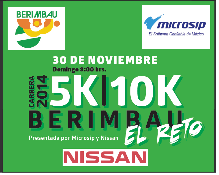 3a.CARRERA 5 K Y 10K BERIMBAU 2014 CARRERA DEPORTIO BERIMBAU 10 Kms.