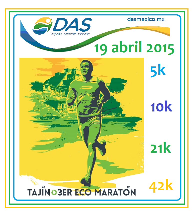 3er. ECO MARATON TAJIN 2015 VERACRUZ 3er.Mataron Eco-Tajin 2015 Papantla - El Tajin