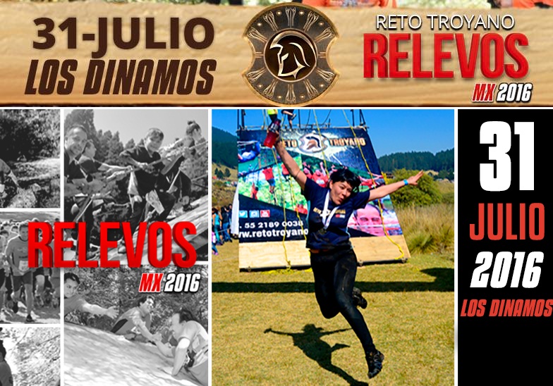 RETO TROYANO RELEVOS 5K VARONIL Carrera "Reto Troyano" Relevos" 2016