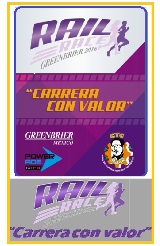 2a.CARRERA CON VALOR GREENBRIER 2016 2a.Carrera 5km "con valor" Greenbrier "