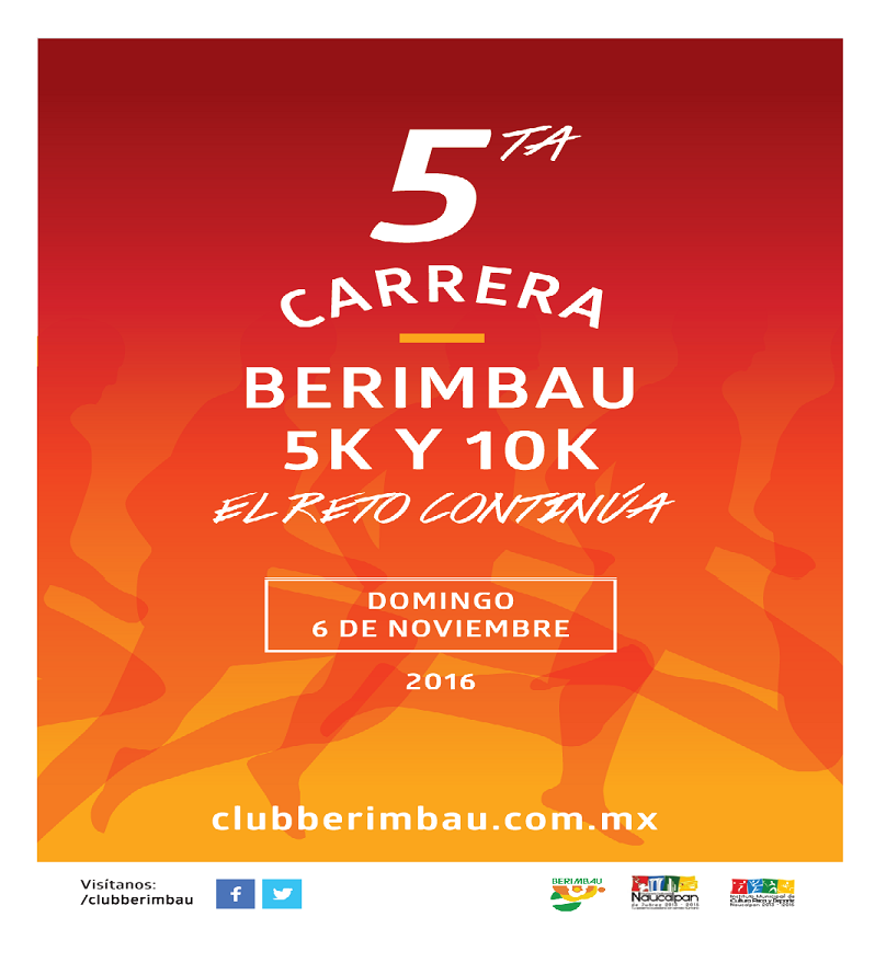 5a.CARRERA DEPORTIVO BERIMBAU 2016 CARRERA DEPORTIVO BERIMBAU 5K Y 10K