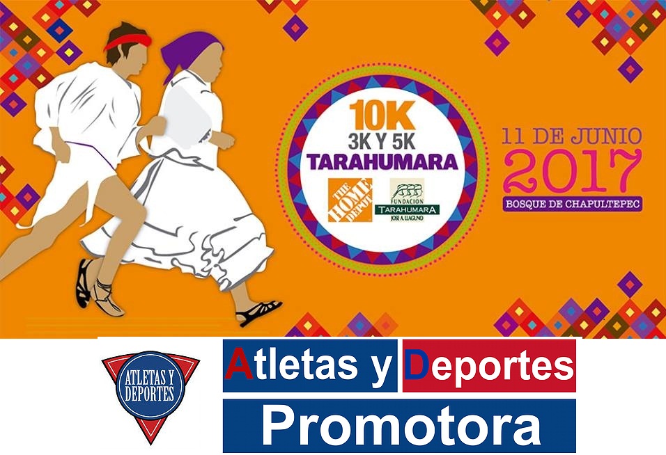 1a.CARRERA TARAHUMARA HOME DEPOT 10K Y5K CARRERA 5 Y 10K TARAHUMARA CD. MEXICO