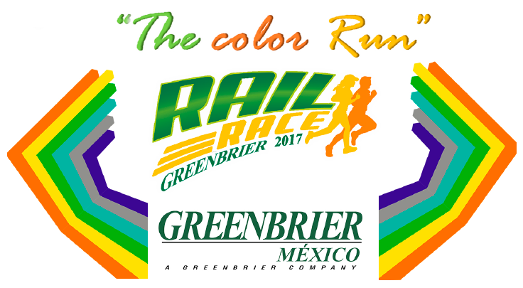 5k "RAIL RACE "THE COLOR RUN 2017 GREENBRIER The Color Run 2017