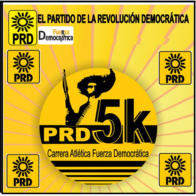 1a.CARRERA 5K "FUERZA DEMOCRATICA" 1a.Carrera 5k. PRD Fuerza Democratica