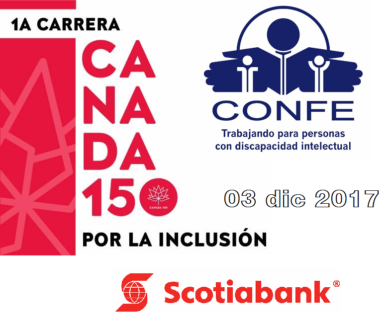 1a.CARRERA "CANADA POR LA INCLUSION" 1a.Carrera 5k.Y 10k CANADA POR LA INCLUSION