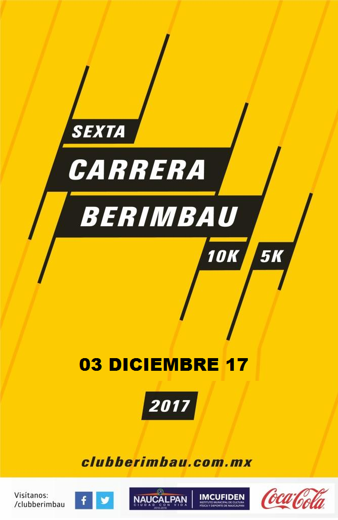 6a.CARRRERA 10KM CLUB DEPORTIVO BERIMBAU 6a Carrera 5k y 10k Club deportivo Berimbau 2017