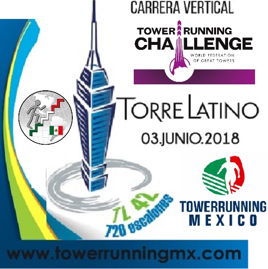 4a.CARRERA VERTICAL TORRE LATINO 2018 TOWERRUNNING LATINO 42 PISOS 2018