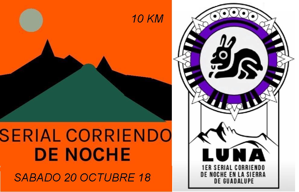 3er. SERIAL CORRE DE NOCHE "LUNA" CORRIENDO DE NOCHE "LUNA"  10KM