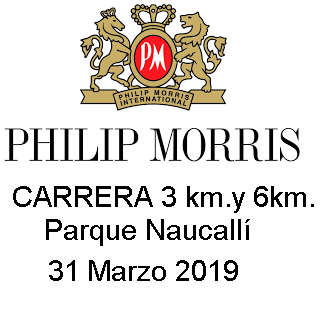 Carrera Philip Morris 31 /mzo/2019 Naucallí Carrera "PHILIP MORRIS" Naucallí 2019 6k