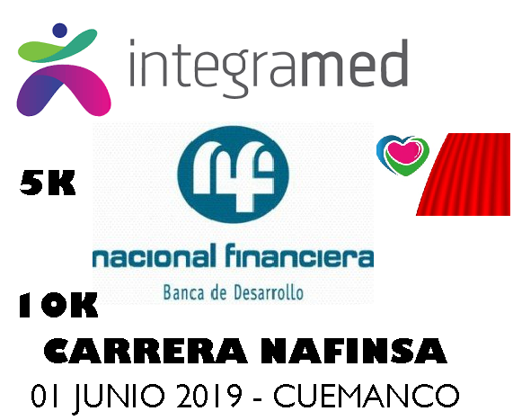 CARRERA DE LA SALUD NAFINSA 2019 CARRERA 5K Y 10K DE LA SALUD 2019
