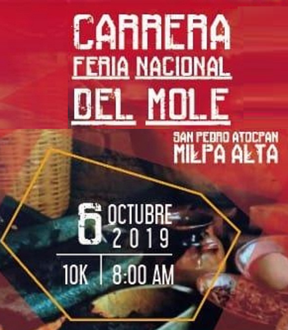CARRERA FERIA NACIONAL DEL MOLE CARRERA 10K FERIA NACIONAL DEL MOLE