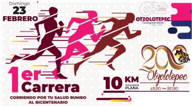 1er.CARRERA 3K CORRIENDO POR LA SALUD CORRIENDO POR LA SALUD OTZOLOTEPEC