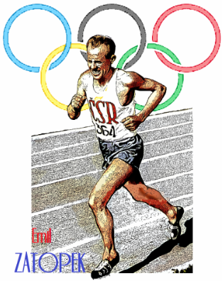 CARRERA CORREDORES OLIMPICOS 10K EMIL ZATOPEK LONDRES 1936- 10K