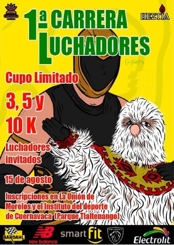 1a.CARRERA 10K MASCARAS LUCHADORES 1a.CARRERA 10 Km. LUCHADORES