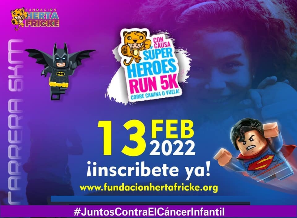 SUPERHEROES RUN 5K CARRERA FUNDACION HERTA-FRICKE 5K RUN
