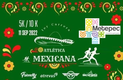 1a. CARRERA ATLETICA MEXICANA 5K CARRERA ATREVUS MEXICANA 5K