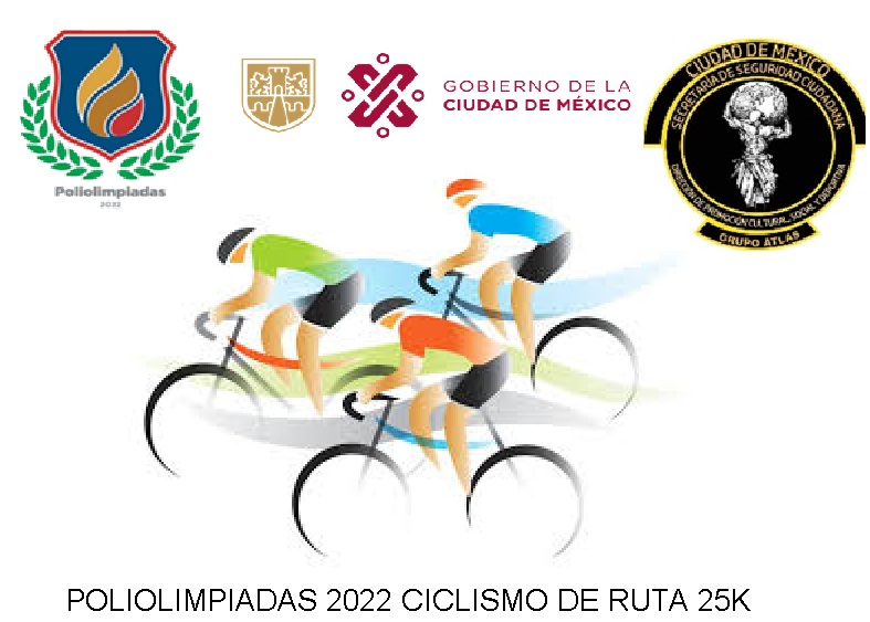 3a.EDICION POLIOLIMPIADAS SALIDA 3 CARRERA CICLISTA RUTA VARONIL 25K
