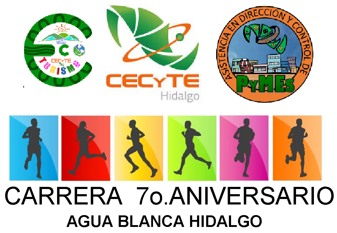 CARRERA ATLETICA 7o.ANIVERSARIO 3KM CECyTEH 3KM