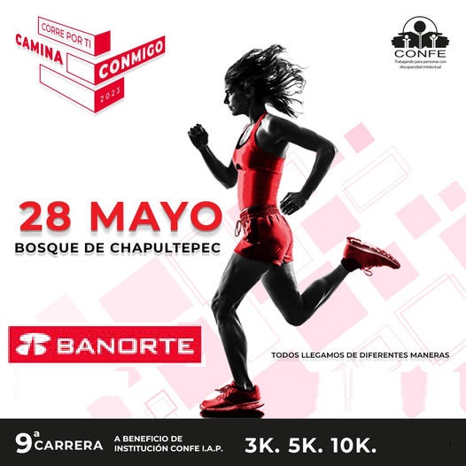 9a. CARRERA CAMINA CONMIGO 5K 2023 CORRE POR TI CAMINA CONMIGO 5K