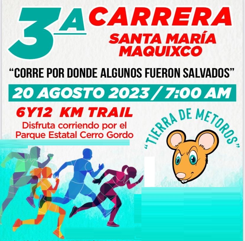 3a.CARRERA SANTA MARIA MAQUIXCO 6K 6K SANTA ARIA MAQUIXCO