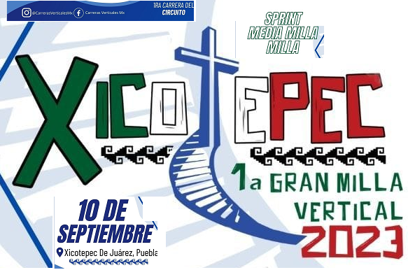 1a."GRAN MILLA VERTICAL" 3K XICOTEPEC  "SPRINT "