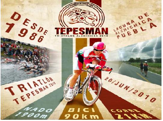 XXV TRIATLON TEPESMAN 2010 MEDIO IRONMAN ALCHICHICA