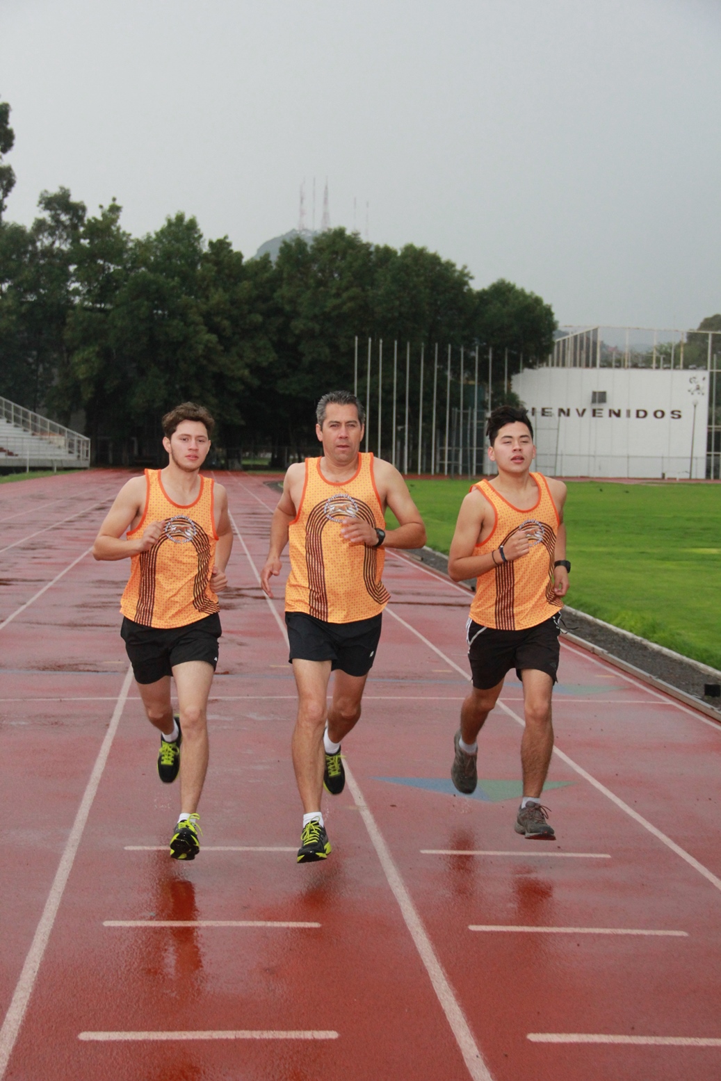 corriendo en familia