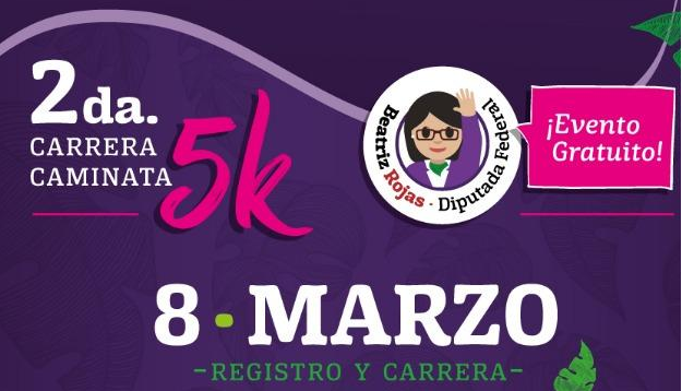 2a.CARRERA CAMINATA 5k UNIDAS SOMOS MAS FUERTES (Día Interna...
