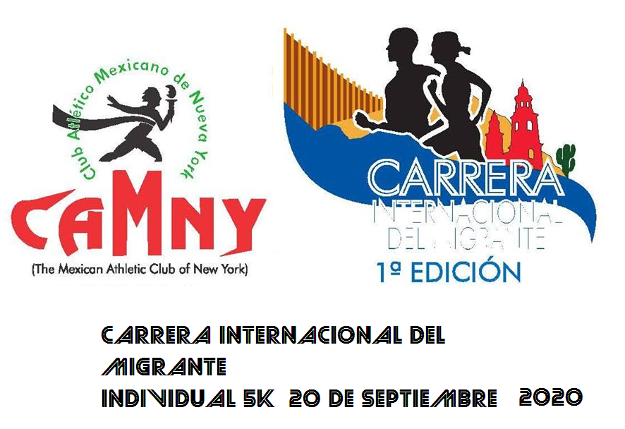 CARRERA INTERNACIONAL DEL MIGRANTE 5K NEW YORK, PUEBLA Y CD....