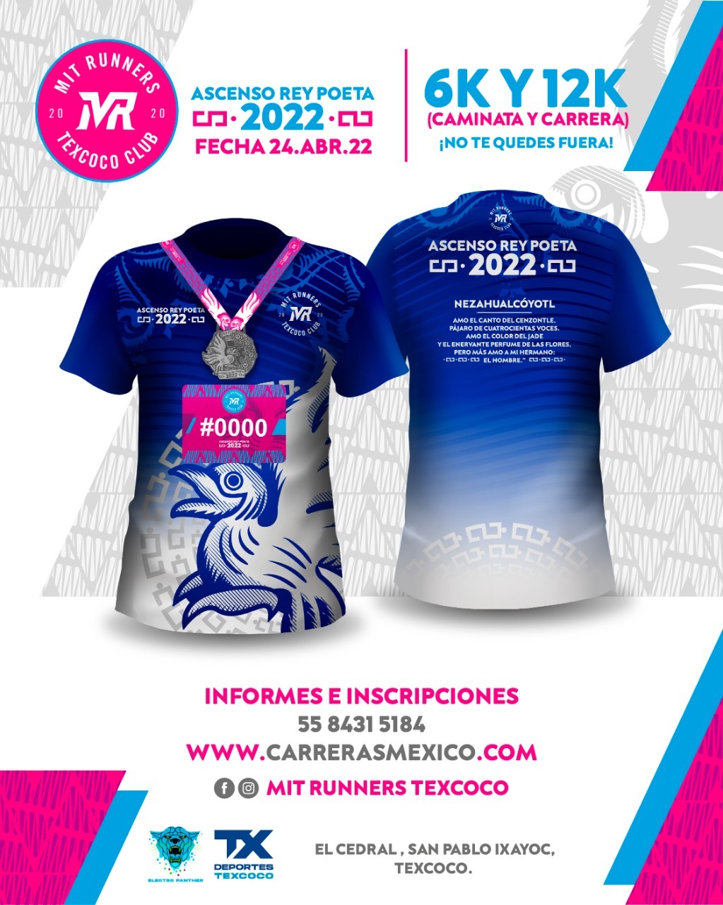 ASCENSO REY POETA  24 ABRIL 2022 TEXCOCO 6K Y 12K