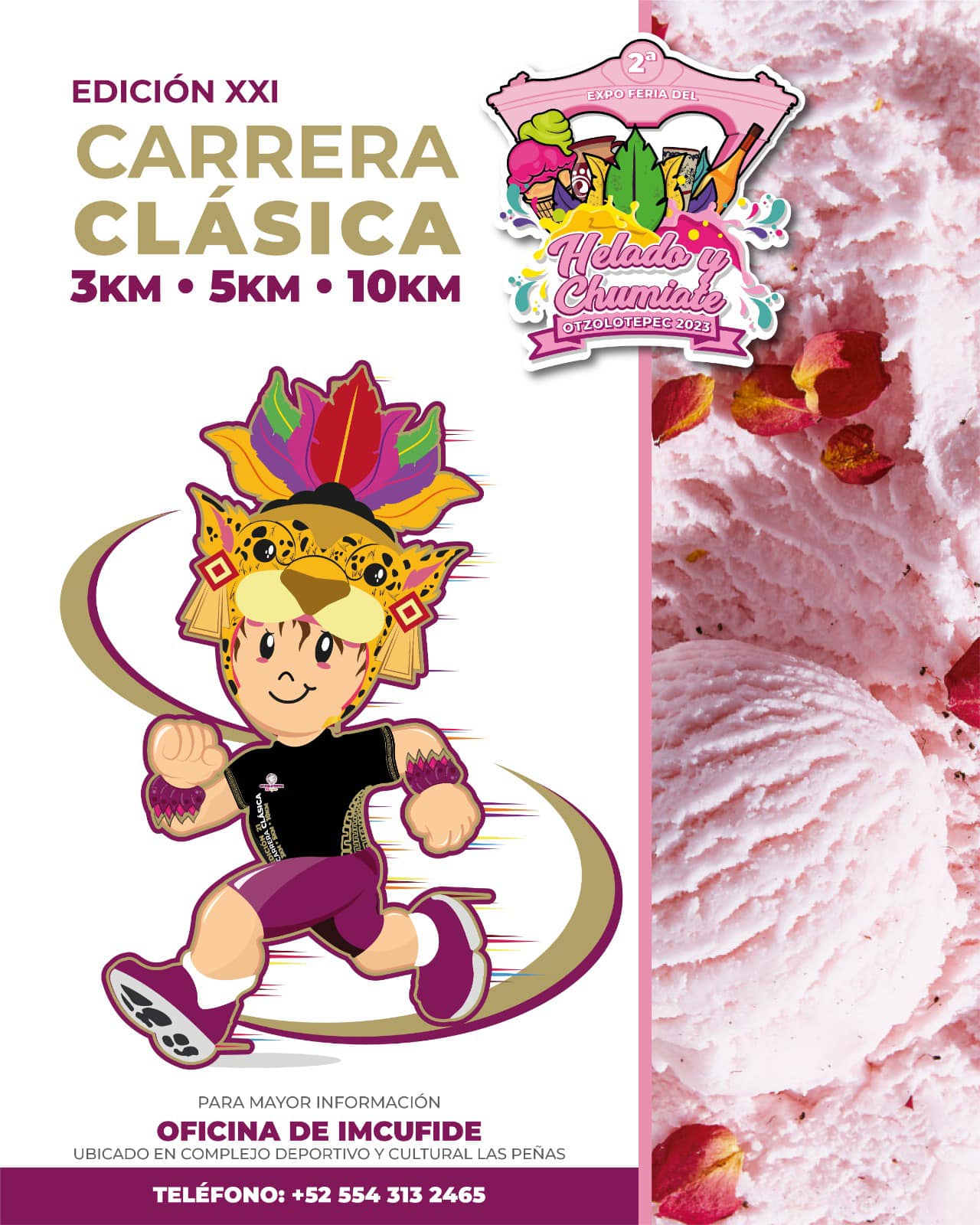 XXI CARRERA CLASICA 10K EN OTZOLOTEPEC  ESTADO DE MEXICO, TA...