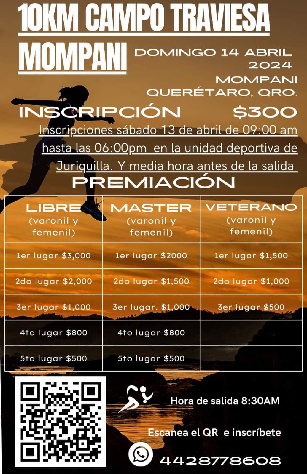 CARRERA 10KM CAMPO TRAVIESA MOMPANI DOMINGO 14 ABRIL 2024 MO...